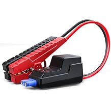 VTOMAN Portable Replacement Jumper Cable,10 Safety Protections 12V Car Booster Clamp Cable for X1,X3,X5,X7,V10,V10 Pro Jump Starter, Car Jump Start Battery Booster Cable
