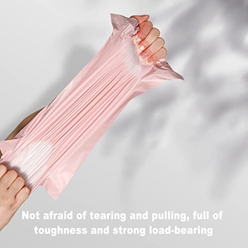 Image of Adult Diaper Disposal,200 Pack Plastic Bags for Adult Diaper Disposal,Self-Adhesive Strips to Seal in Odours,Waterproof and Leak-Proof,Suitable for Elderly Nappy Care at Home and for Travel (pink)