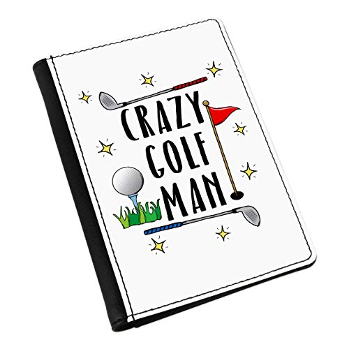 Housse passeport Crazy Golf Homme cadeau idéal pour golfeur voyageur