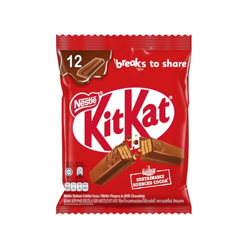 Nestlé Kit Kat Milk Chocolate Bar Snack Pack (Pack of 10) 150 g