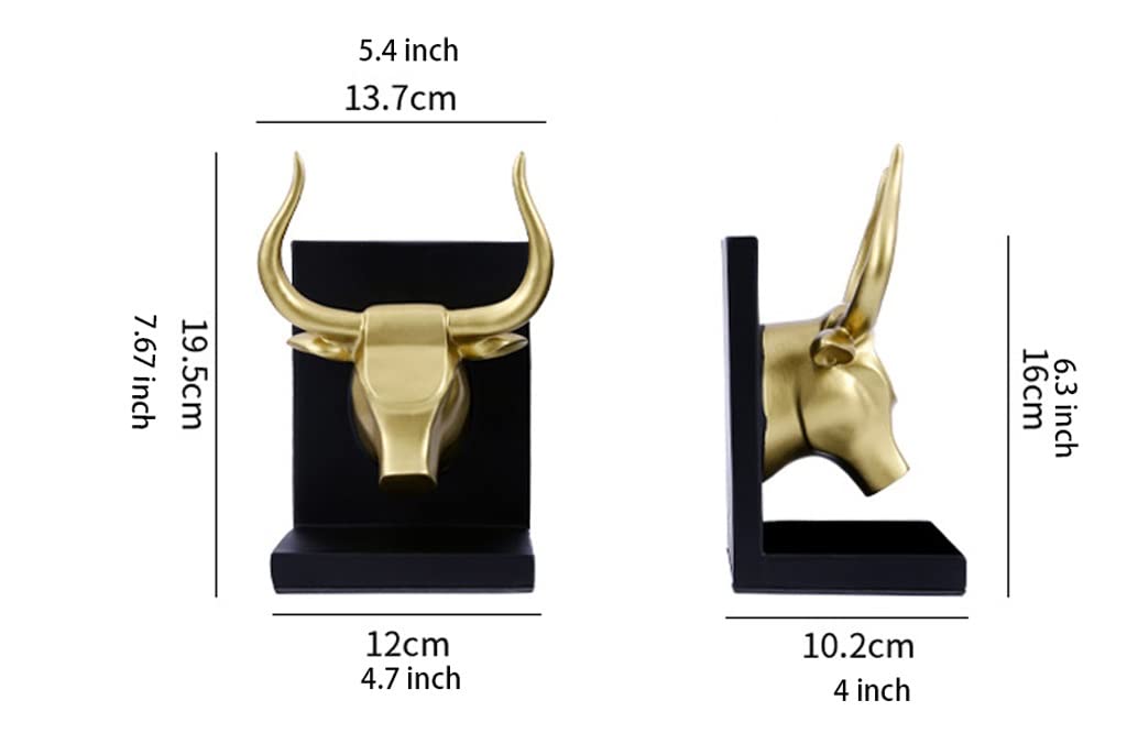 Dekoracyjne Podpórki Do Książek Biurowych Końcowe końcówki, Heavy Duty Bookends Rezydencja Bookend Uchwyt Książki Book End Beautiful Decorative Korki do półek(A)