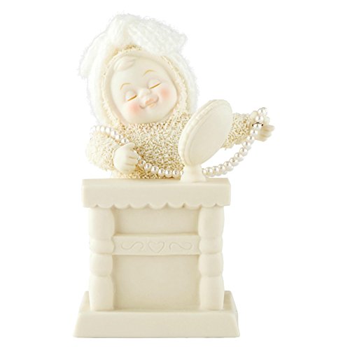 Snowbabies Specchio Ornamento Figure, Pietra