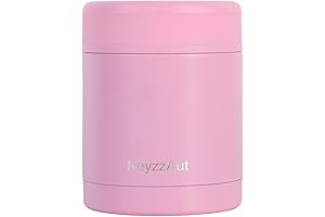 Pink Insulated Food Container | Leak-Proof Stainless Steel Lunch Box