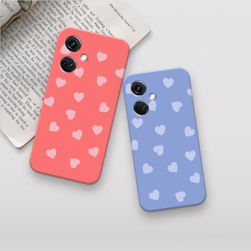 Image of COLORflow Polycarbonate Back Cover Case Compatible With OnePlus Nord CE 3 5G | Heart Celestial Color Customized Back Cover Compatible With OnePlus Nord CE 3 5G, Assorted