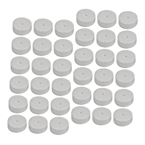 ORFOFE 1000 Piezas Almohadillas de Espuma Suave para Pendientes Blancas Protectores de Confort para Pendientes de Gancho y Soporte y Amortiguación para Joyas Accesorios para Hacer