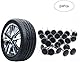 Reifenreparatur Pilze Reifenreparaturset, Reifen Reparatur Reifenpilze Reifenreparatur Pilz Gummi Stecker Reifenpilz Puncture Repair Wired Pilzförmige Nadelstecker für Auto, Motorrad 24 Stück 4.5mm