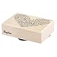Rayher Hobby Rayher Stempel Holz Herz, 5 x 7 cm, Holzstempel Hochzeit, zum Gestalten von Karten, Umschlägen, Geschenken, Butterer Stempel, 2873000