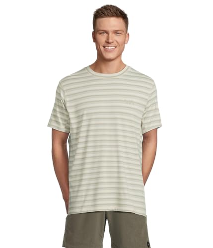 RVCA Men's Sport Vent Stripe Short Sleeve Tee