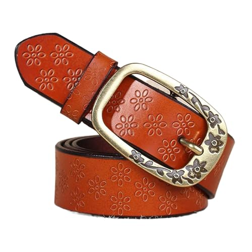 Classic belt, women's 3.2 cm leather belt casual vintage belt