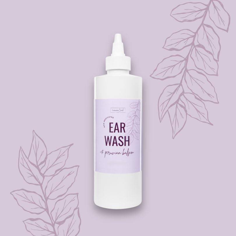 Lanana Creek Farms® Botanical Ear Wash 7.7 oz Squeeze Bottle with Squirt Nozzle | Gentle | Non-Medicated | Gentle on The Ears | Made in The USA - image 5