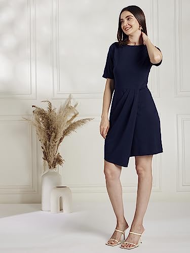 Image of Carlton London Women Knee Length Casual Dress