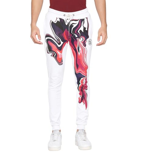 Image of Being Human Grey Regular Fit Track Pants for Men Clothing