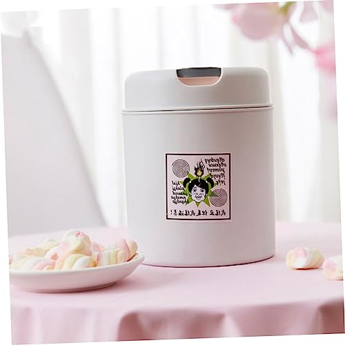 Basurero Mini de Mesa con Tapa Portátil Negro miniatura 5