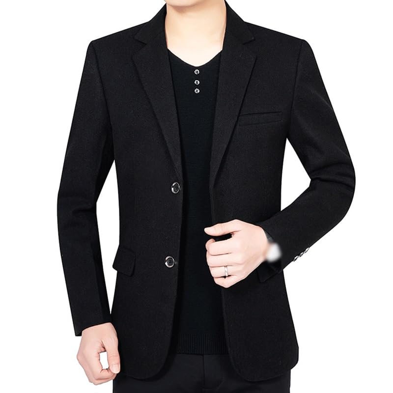 Casual Blazers Men's Two Button Suit Jacket Solid Color Blazers Slim Fit Lightweight Sport Coat Western Sport Coats2