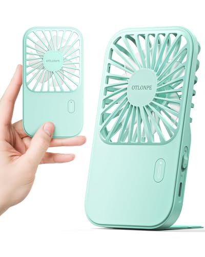 Miniventilador portátil recargable que soluciona el calor en la oficina con base delgada 2