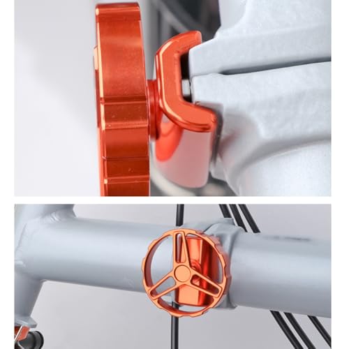 Charnière serrage Brompton multicolore avec vis titane 3SIXTY PIKES - 8