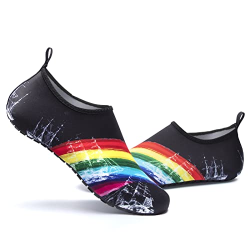 JaneTroides Barfuß Wassersport Badeschuhe für Damen Herren Wasserschuhe Schwimmschuhe Damen Strandschuhe Aquaschuhe Unisex Schnell Trocknend rutschfest Leicht - Image 5