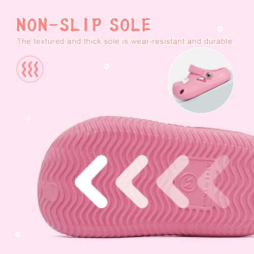 Image of Casazoe Toddler Boys Girls Cute Garden Clogs Kids Slip On Water Shoes EVA Lightweight Summer Slipper Slides Baby Comfort Sandals Children Outdoor Shower Beach Pool Play Shoes