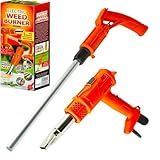 Buystarget 2000W Electric Weed Burner & Hot Air Gun, BBQ Lighter, 5 Nozzles, 650°C, Environmental & Pet-Friendly Weed Killer for Garden, Patio, Driveway, Paving Slabs– Safe, Efficient, Chemicals-Free - Image 1