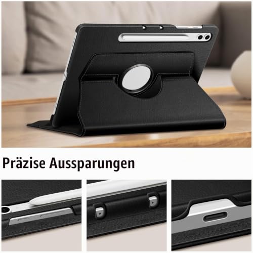 Fintie Hülle für Samsung Galaxy Tab S10+ Plus/S9 FE+ Plus/S9+ Plus 12.4 Zoll Tablet mit Stifthalter - Schutzhülle Cover mit 360 Grad… – Ansicht 9