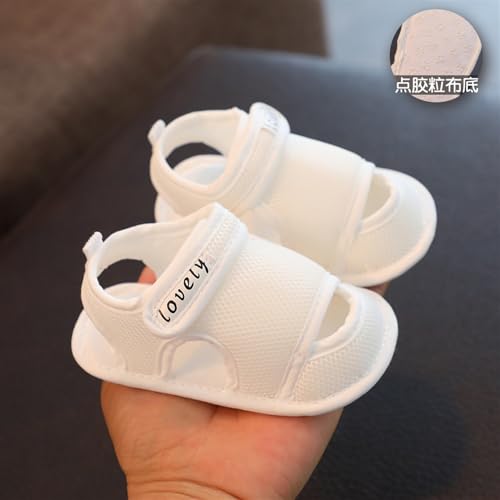 Summer baby sandals, sandals, mesh children's and toddler walking shoes, soft sole, anti slip, thin style4