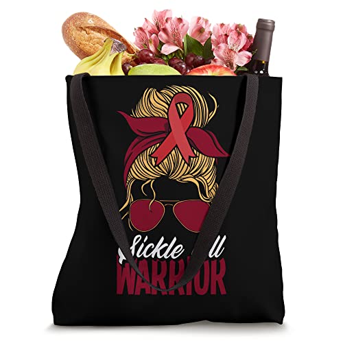 Bolsa Tote de Conciencia Anemia de Células Falciformes Sickle Cell Warrior miniatura 4