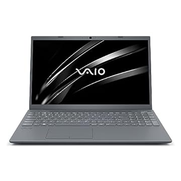 Notebook VAIO® FE15 AMD® Ryzen 7-5700U Linux 16GB RAM 512GB SSD 15,6'' Full HD - Prata Titânio