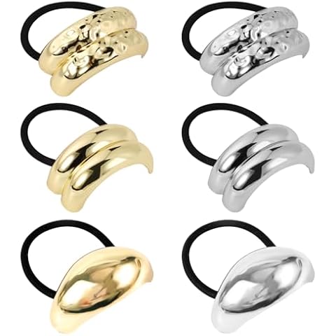 Gosknor Metal Hair Ties with Elegant Designs Cover