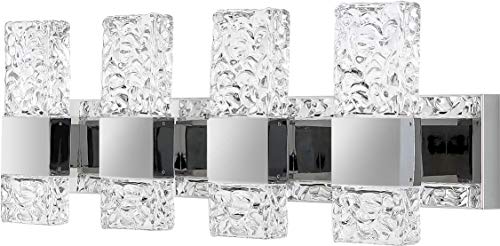 Bathroom LED Crystal Vanity Light fixtures Over Mirror 4 Lights ,Chrome Stainless Steel Vanity Mirror with Wall Light for Bedroom Lighting Fixtures Bathroom LED Crystal Vanity Light fixtures Over Mirror 4 Lights ,Chrome Stainless Steel Vanity Mirror with Wall Light for Bedroom Lighting Fixtures