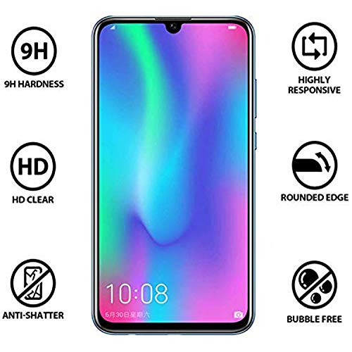 Image of Screen Protector for Huawei Honor 10 Lite | 20 Lite (Black) Tempered Glass Edge-to-Edge 6D Screen Guard With Installation Kit