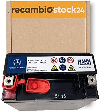 Genuine Mercedes Benz Replacement Battery 12ah Amazon De Automotive