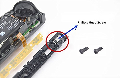 Strumento di riparazione di cacciaviti compatibile per Nintendo Switch Console e Controller,Feicuan 2pcs Viti a testa Phillips, 4 viti Y, 1,5 x 25 mm Cacciavite a croce a Y smontare kit