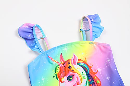 Image of Akokvlar Two Pieces Swimsuit Mermaid Bikinis Tankini Bathing Suit for Little Girls