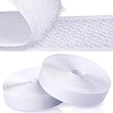 Klettband Selbstklebend Extra Stark 5 m × 20 mm, Klettverschluss Selbstklebend Ideal für...