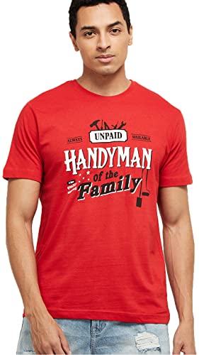 Image of Max Men Printed Slim Fit T-Shirt