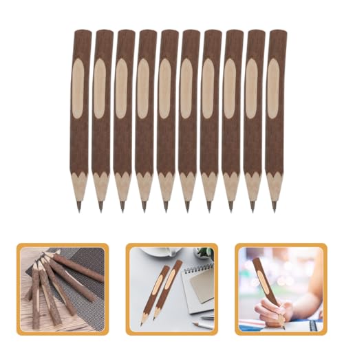 Lápices de madera natural NOLITOY 17cm pack x10 miniatura 5