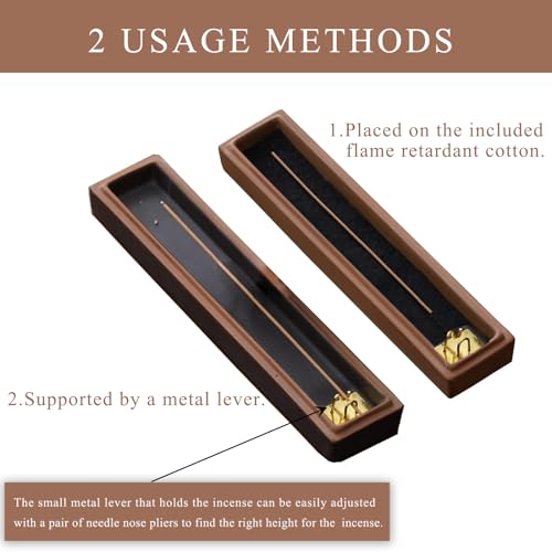 Ceremony Incense Holder For Sticks，Ceramic Insence-Stick Holder Ash Catcher，Incense Holder Timkburner For Meditation Yoga Spa Room Decor thumb #4