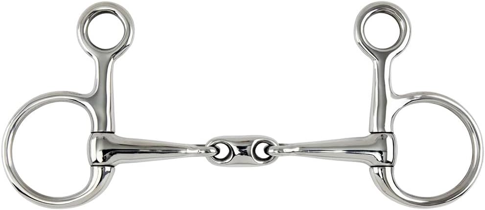 CHALLENGER Horse 6" English Riding Double Jointed Baucher Bit 35526D