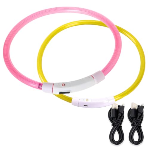 サファイア 光る首輪 犬 点灯 首輪 光る led 散歩 USB充電式 LED光る首輪 LEDライト首輪 猫 ワンちゃんの安全対策 サイズ調整可 発光首輪 事故防止 ペット用 小型犬 中型犬 大型犬