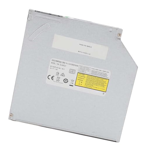 Fabater Masterizzatore CD/DVD Slim Interno da 9,5 Mm/12,7 Mm per, unità Ottica per Laptop/PC 24x CD/8x DVD con Caricamento a vassoio. (9,5)