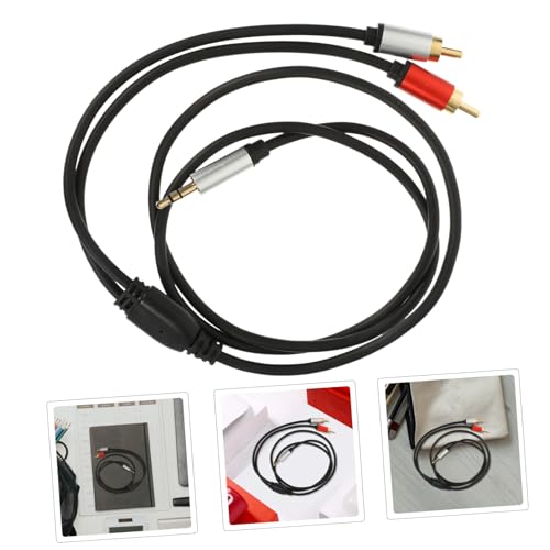 Cable divisor estéreo auxiliar Jack 3.5mm 2 piezas miniatura 3