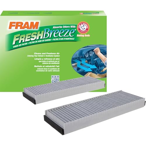FRAM Fresh Breeze キャビンエアフィルター アーム&ハンマー付き ベーキングソーダ付き CF10208 アウディ車一部用