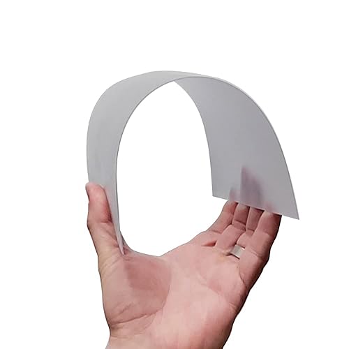 Miniatura 3 de Superior Graphic Supplies - Lámina de vinilo rígido mate mate y mate, 0.010 pulgadas (10 mil) de grosor x 12 pulgadas de ancho x 12 pulgadas de