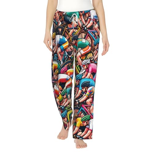 Pantalon flanelle femme ample pour éliminer l'inconfort nocturne