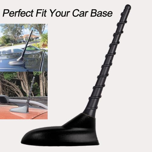 Image of 7 Inch Antenna for 2011-2025 Jeep Cherokee Grand Cherokee Dodge Avenger Liberty Durango Dart Journey Chrysler 200 Fiat 500 OEM 5091100AA 68297936AA 5091100AB
