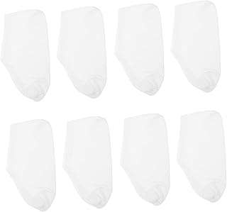 WOONEKY 4 Pares De Meias Hidratantes Gel Clareador Luvas Hidratantes Para As Mãos Luvas De Spa Luvas De Calcanhar Meias Hidratantes Cuidados Meias Hidratantes Para Pés Secos Meias De