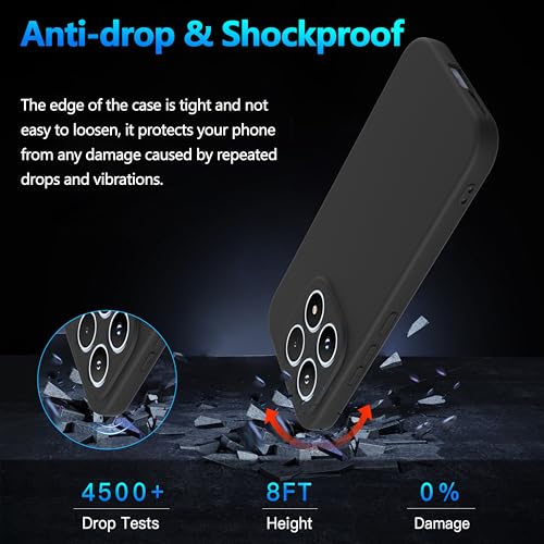 Image of Back Cover Case Compatible for Xiaomi 17 |Raised Edges Protect Camera & Screen|Slim Fit Back Case for Xiaomi 17 - Black