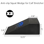 Yesland 2 Pcs Yoga Foam Squat Wedge Blocks, Professional Squat Ramp for Heel Elevated Squat, Lightweight Calf Stretcher Slant Board for Fitness, Squat, Push Up, Weightlifting - Image 2