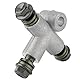 Motorrad Hydraulische Bremsleitung T-Schlauchverbinder 3-Wege-Adapter, ATV-Ölschlauch-Adapter-Rohrkupplungs-T-Stück 10mm