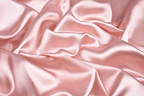 Corciova 35 X 35 Women Polyester Silk Feeling Hair Scarf For Sleeping Pale Pink Chains And Belts thumb #5